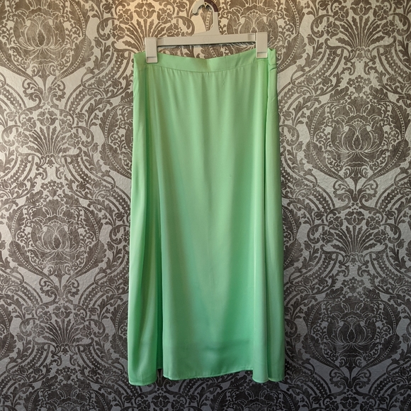Double Zero mint midi skirt - Picture 4 of 8